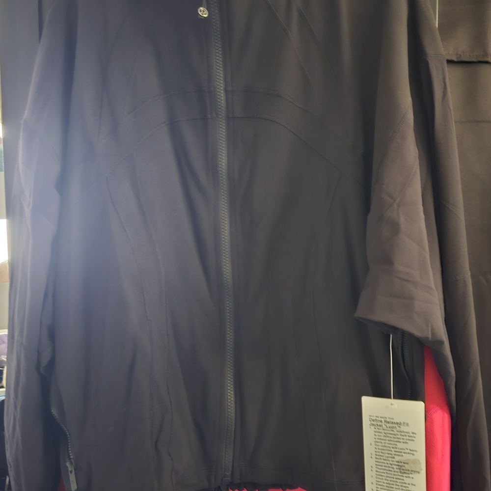 lululemon athletica Black Bomber Jacket